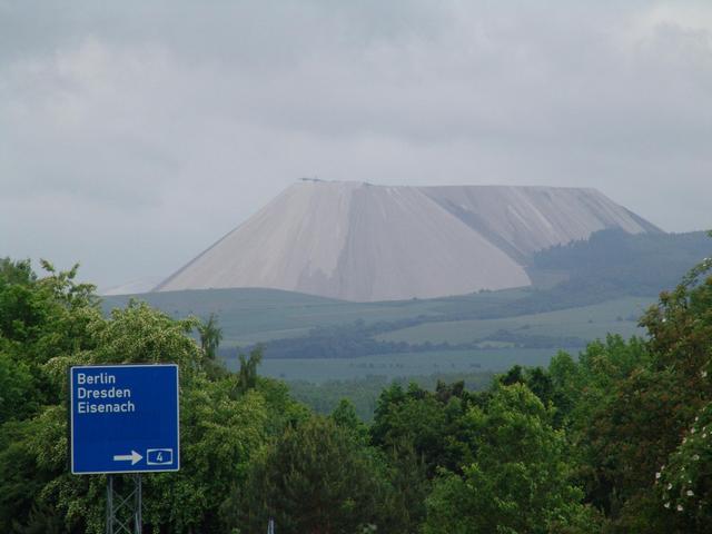 artificial moutains from 'Kaliwerk' near Heringen