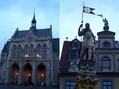 #8: Erfurt - City Hall and the statue of a Roman warrior