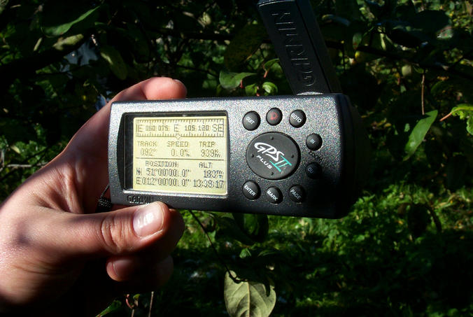 The GPS reciever / Der GPS-Empfänger