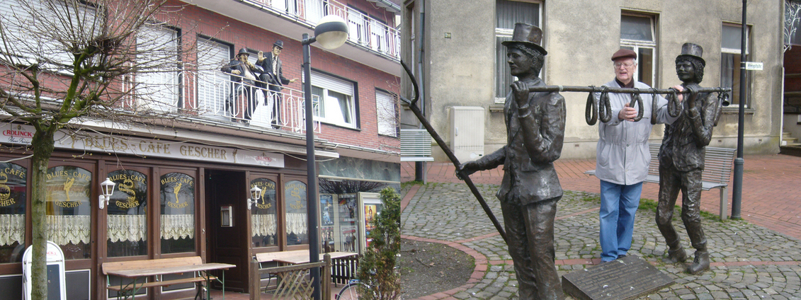Funny monument in Gescher