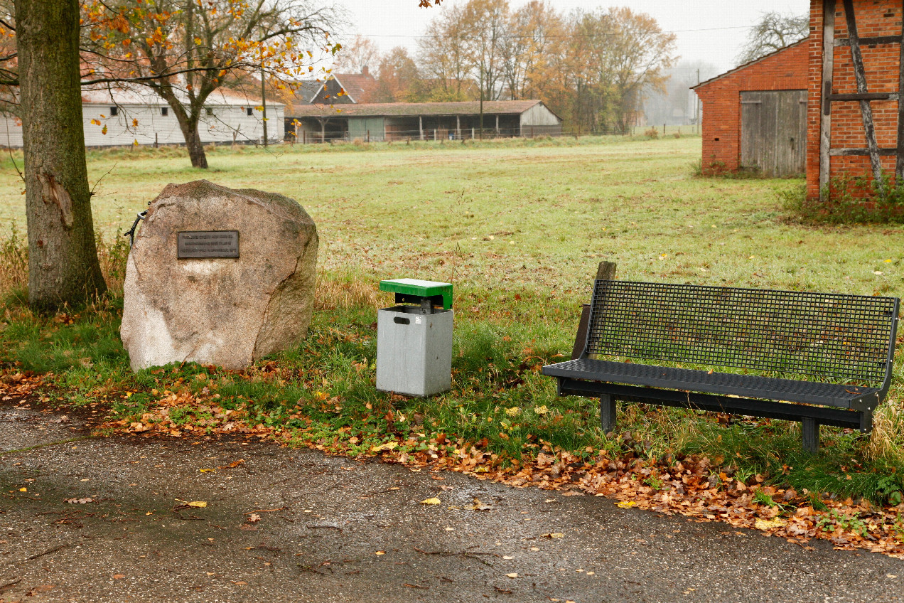 Boulder with infrastructure