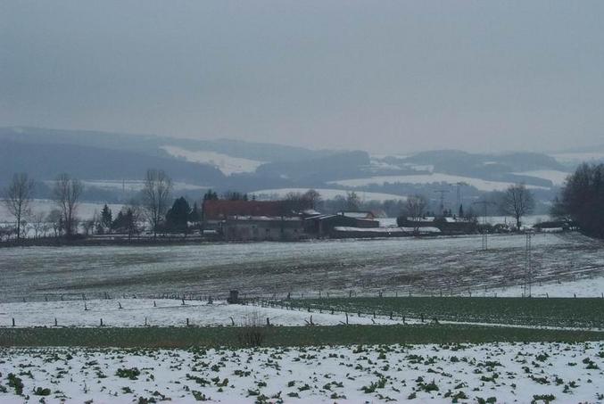 Aussicht vom Confluence Punkt - Richtung Donop / View from Confluence Point - towards Donop