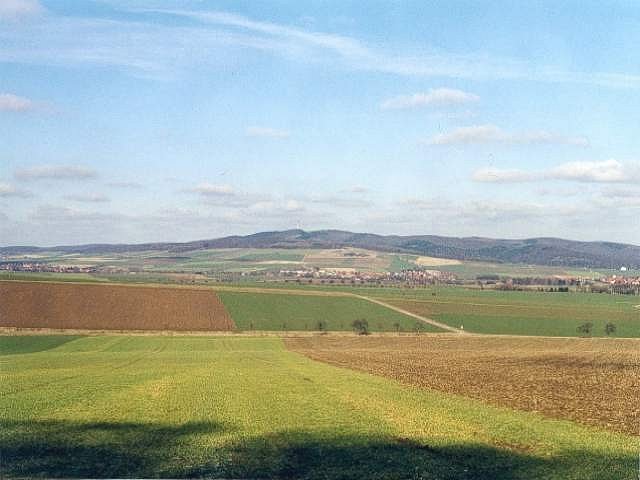 View to the north