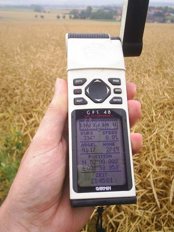GPS reading