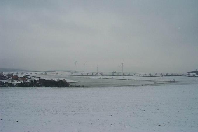 Aussicht vom Confluencepunkt / View NE from the Confluence Point