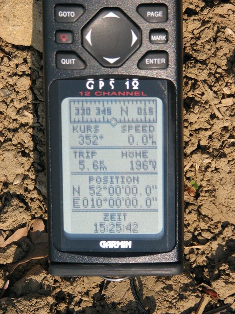 GPS display