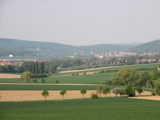 #1: View north - Bad Salzdetfurth can be seen in the distance