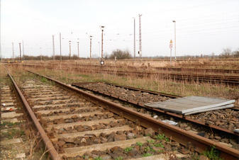 #1: Railroad tracks at CP view NE