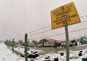 #5: Aircraft bunker and tanks 200m SE from confluence point