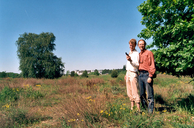 Henrik and me at the "Winter-picnic-tree", view W