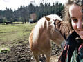 #2: Horse and Gudi on horse farm, 100m far from CP