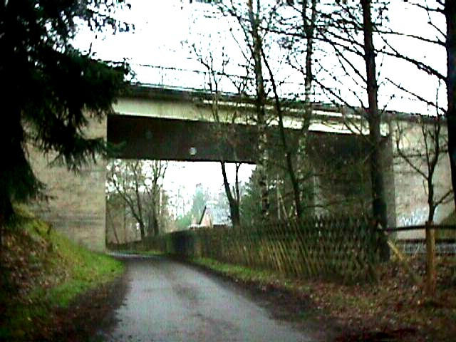 Big railway bridge