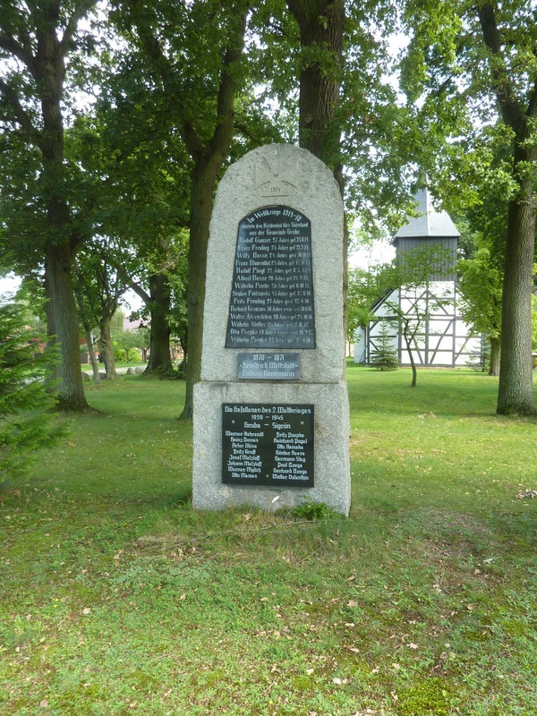 Memorial of the fallen villagers