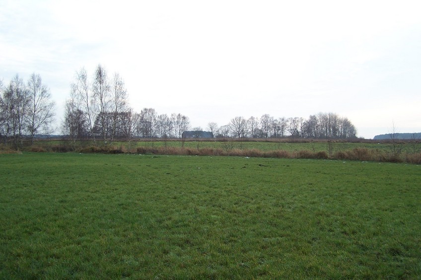 View towards S from the confluence