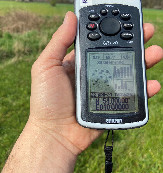 #6: GPS reading on receiver at 54 N 10 E. 