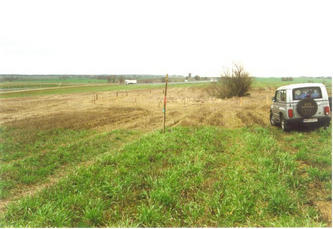 #1: Landmark on N54E12, view to east direction, lefthandside the highway A 20