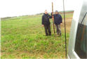 #3: View on the CP to north direction, right: Ronald, left: Andreas
