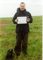 #4: Andreas with the sign