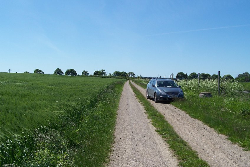 View towards W