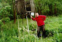 #5: That's me at the raised hide marking the point.