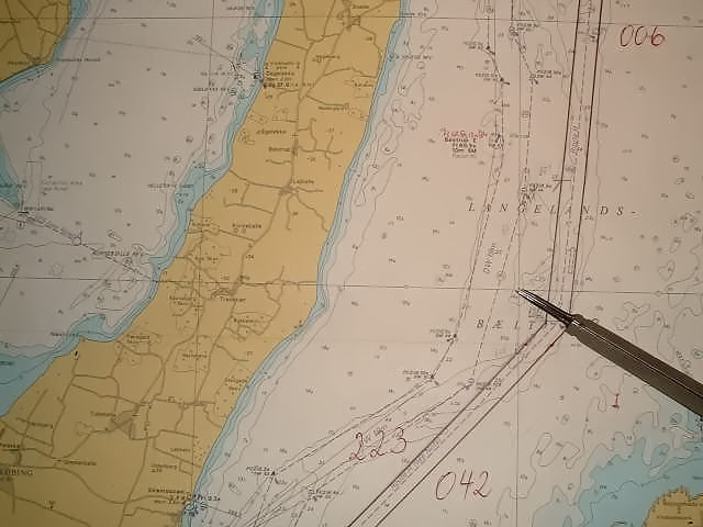 Langeland Island map