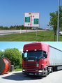 #8: Parking area at motorway E47 near Vordingborg and 44 tonne lorry driven by Artur