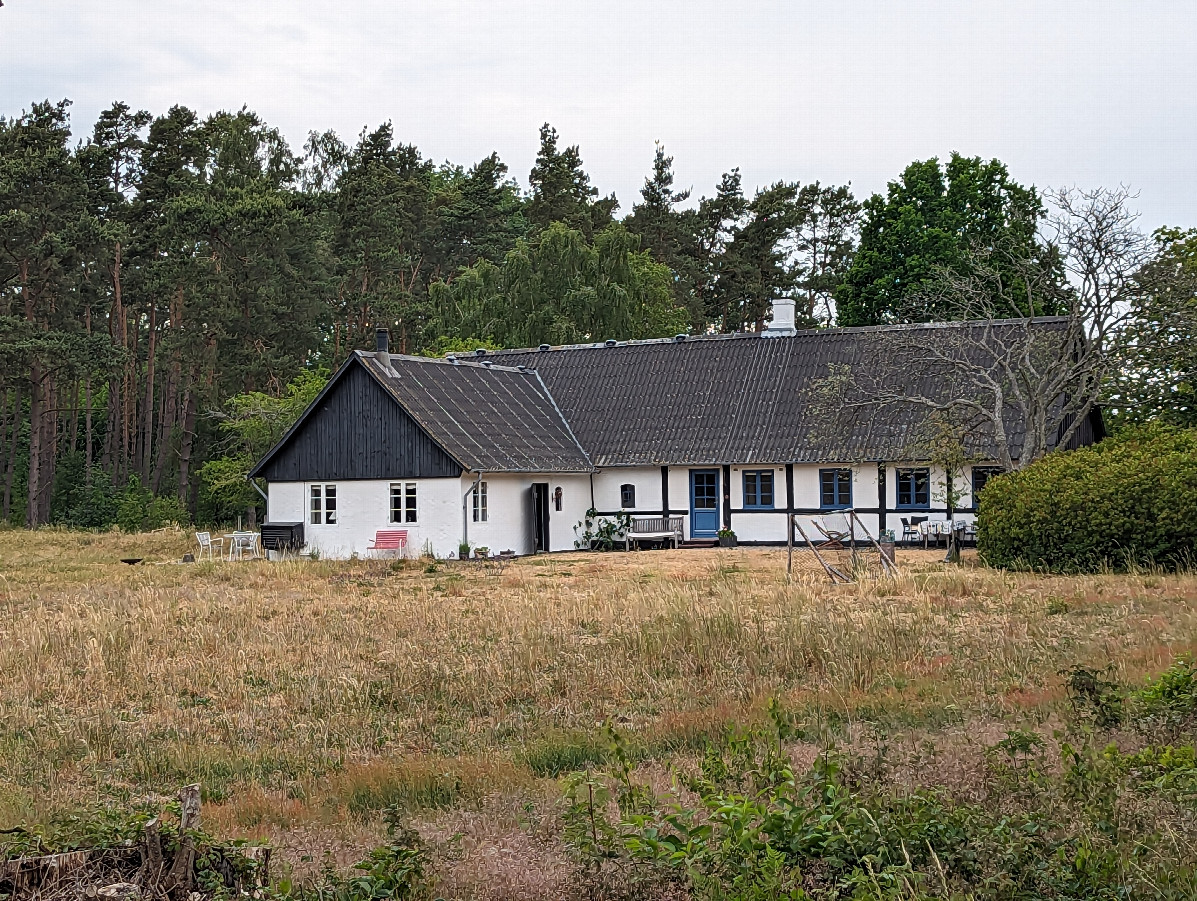 The starting point of the hunt - Morten's summer home