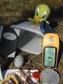 #6: Nearby geocache with TB Tweety joining us from now on