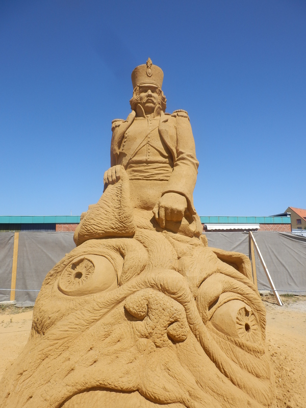 Sandcastle in Hundested 