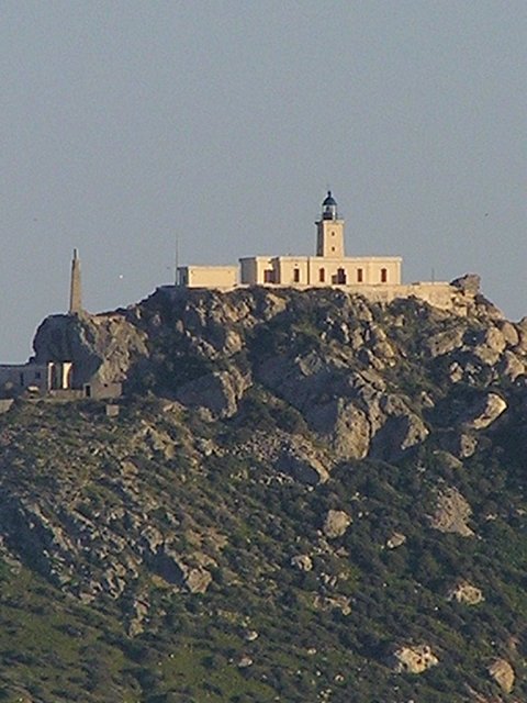 The lighthouse of Îles Habibas