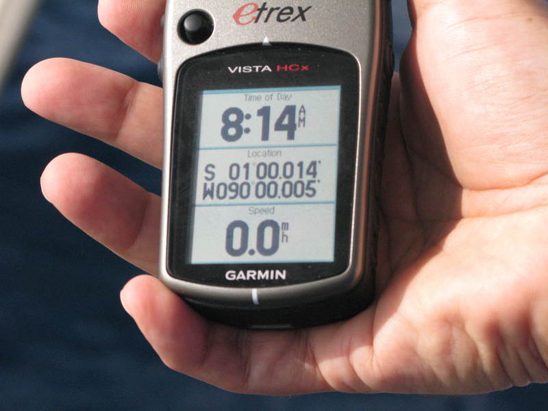 GPS at confluence (within 27 meters)