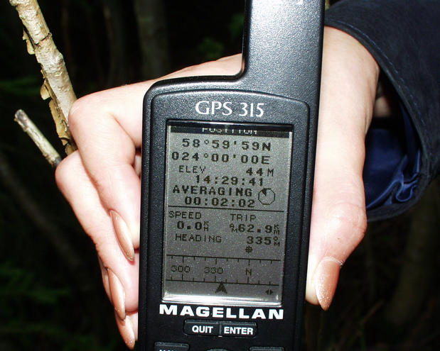 GPS reading