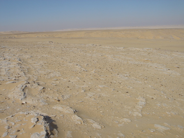 The view to the west from 24N 31E