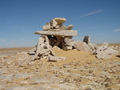 #7: The "Great Cairn" at the branch point in the camel caravan trails, mounds of pottery similar to what we had found the previous day were close by