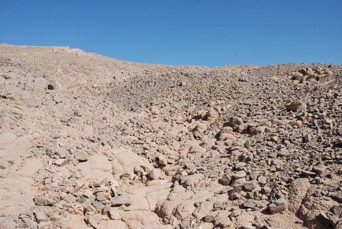 View east of confluence point