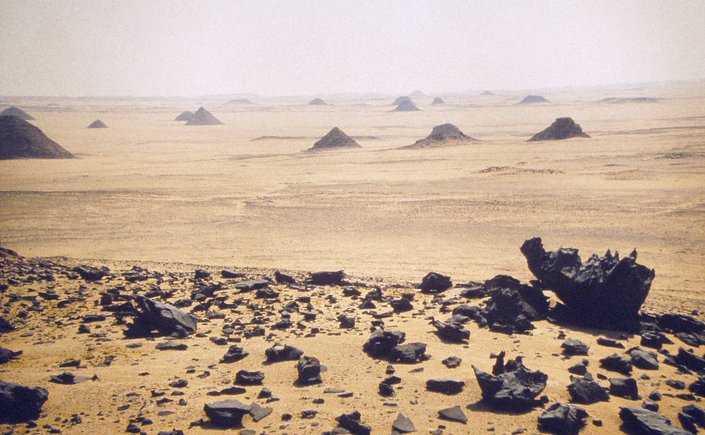 Basalt cones just to the South