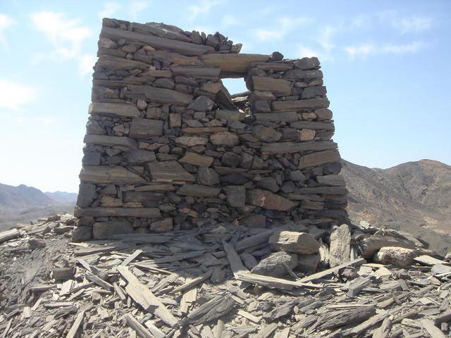 One of the Roman forts that line the Qusayr to Qift road