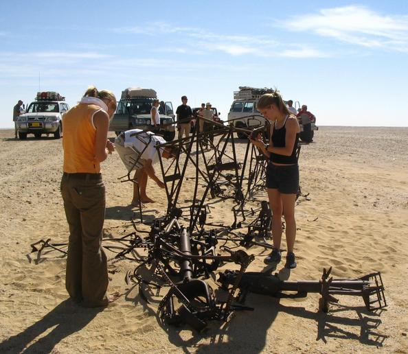 World War II airplane wreck