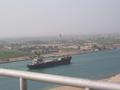 #8: View of the Suez Canal from the bridge