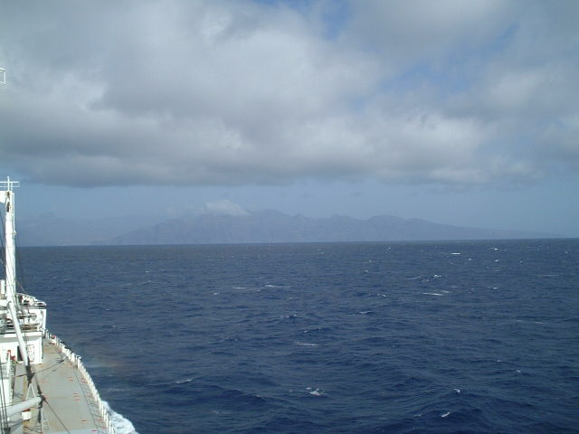 Gran Canaria seen from the Confluence towards East