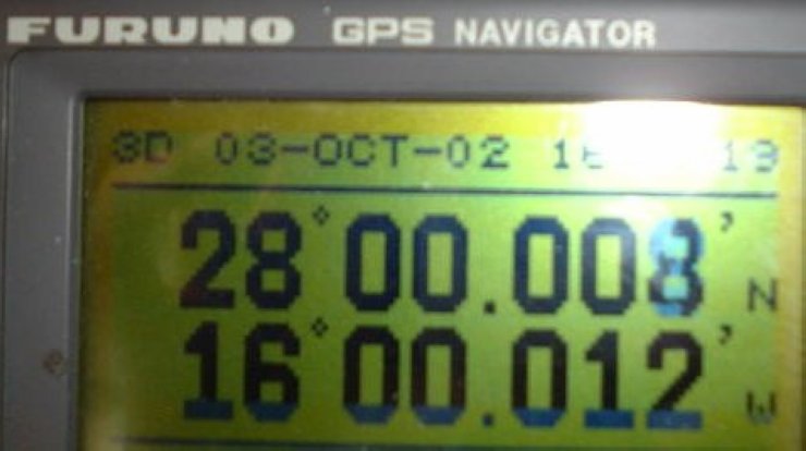 GPS reading