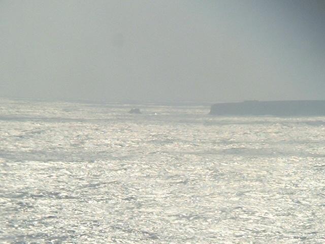 the tiny islet of Nube NE of Alborán