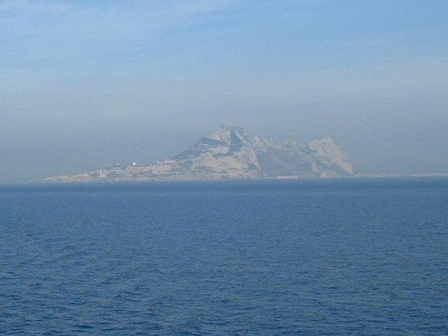 A closer look to the Rock of Gibraltar