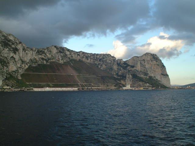 Gibraltar Rock seen from the East