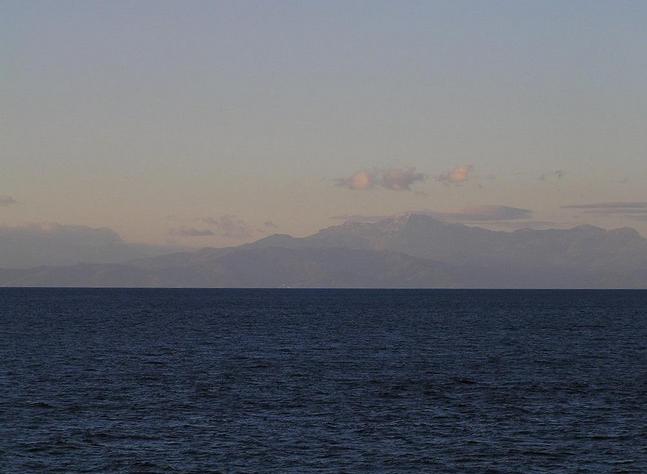 The Moroccan Atlas mountains South of the confluence