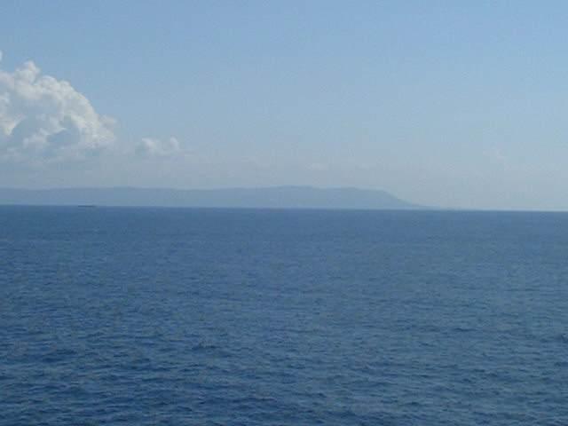 Cabo Espartel seen from the confluence