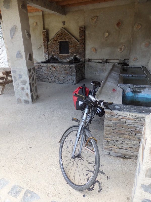 Bicycle Parking in at the Washhouse of Picena