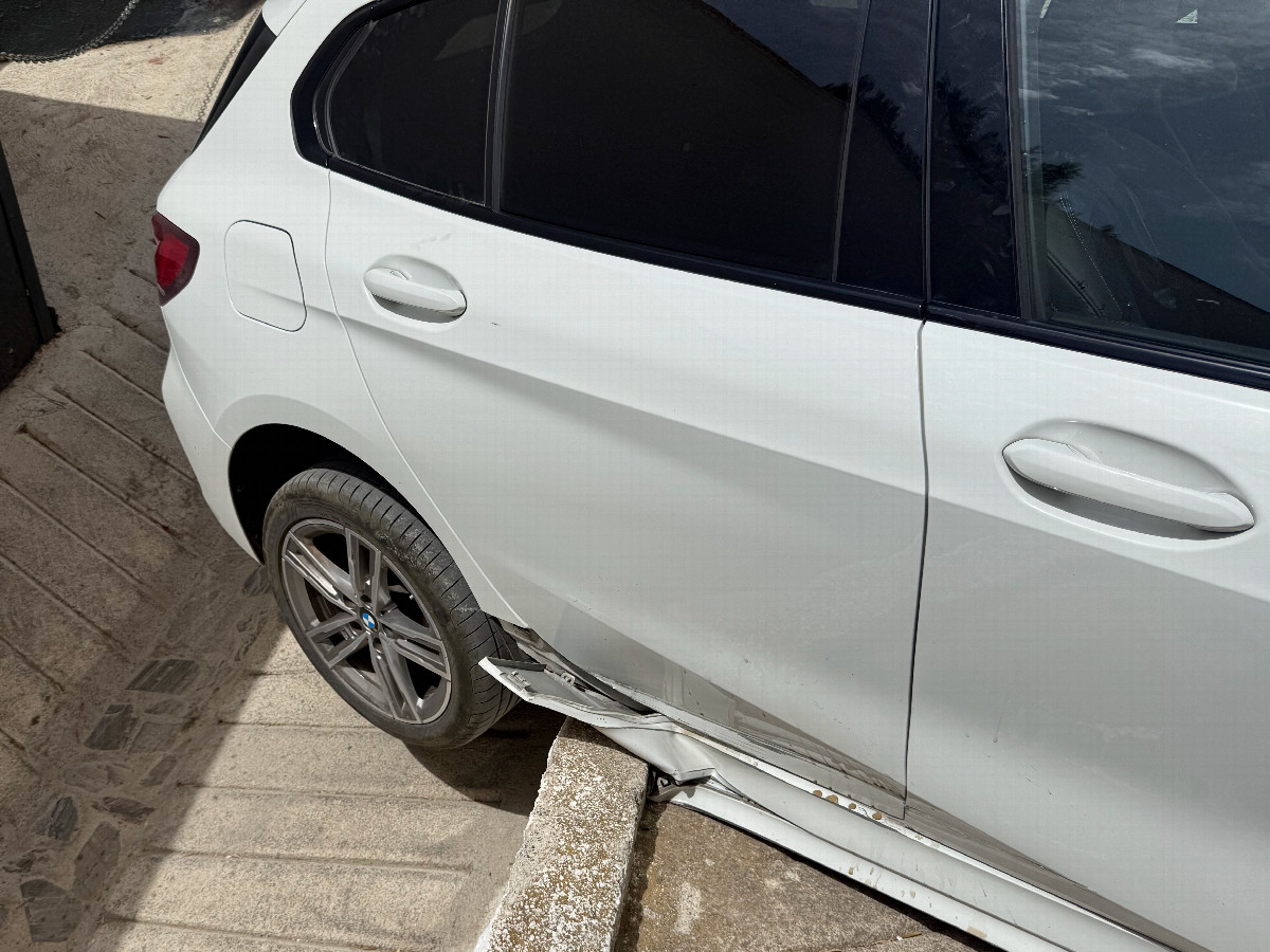 Look at what this idiot did to his rental car!