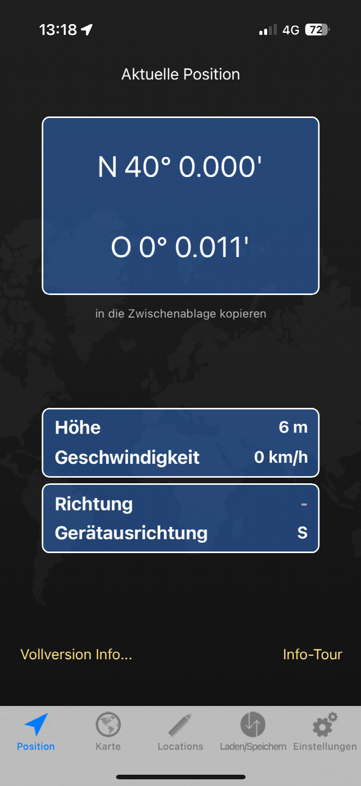 GPS Reading
