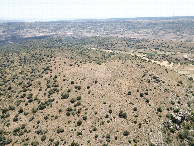 #10: View South, from 120m above the point